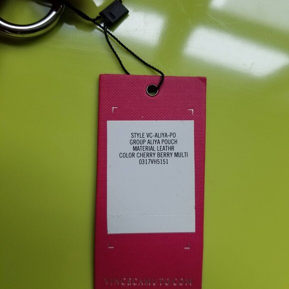 Leather Pouch/Wristlet - Vince Camuto - NWT - Picture 3 of 9